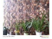 2014.8 [시공갤러리] 고재우드 모자이크 타일 , 티크 콘트라 teak contra , 외벽 현관 인테리어 2.jpg