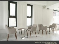 2022.9 [시공갤러리] [ KD 프라임우드 원목루버 ] 오리노코 신축카페 ,노블한 그레이워시 카페 공간의 2층 인테리어 - M스페이스디자인 11.jpg